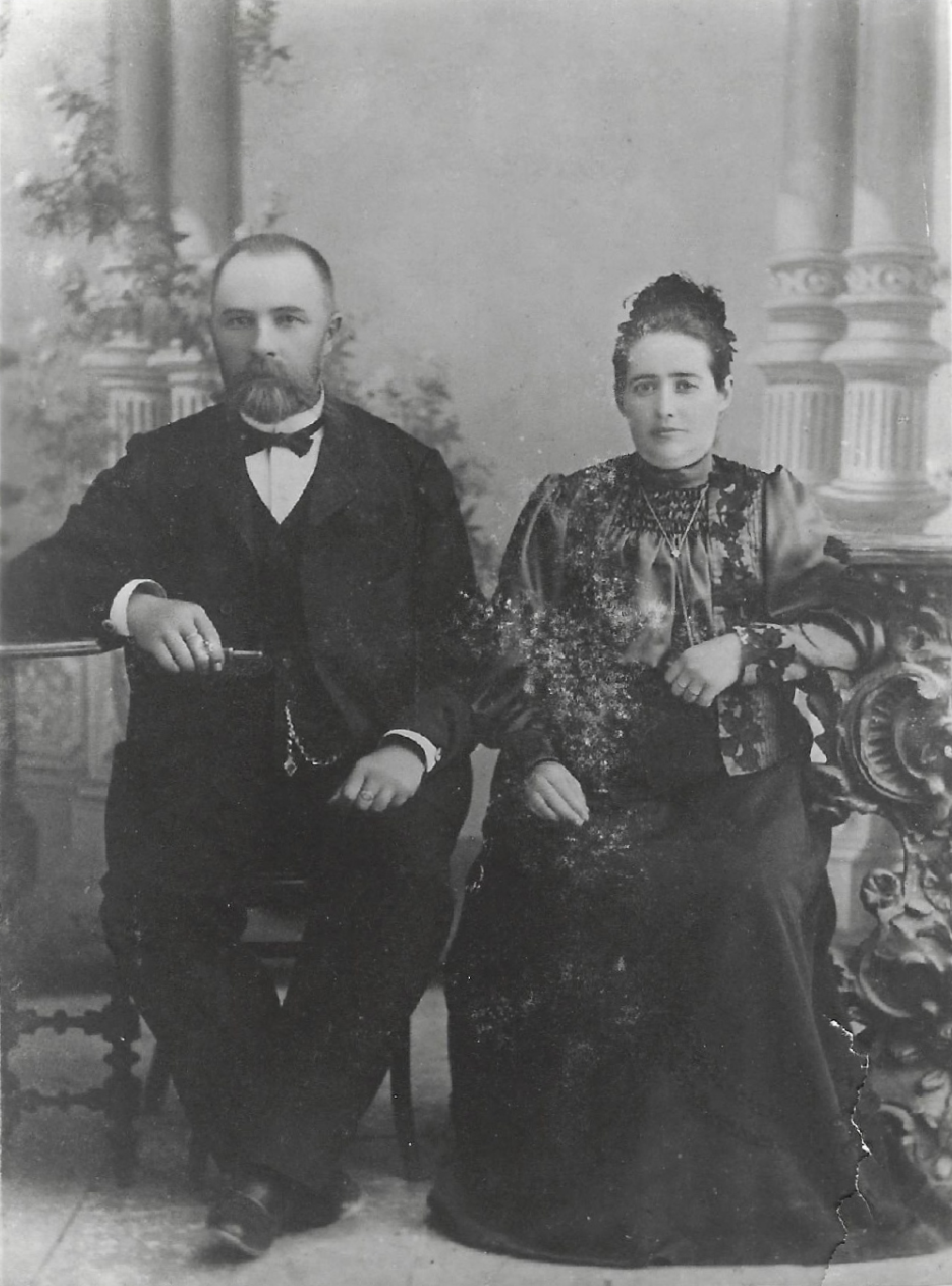 Isaak and Katharina (nee Schultz) Zacharias