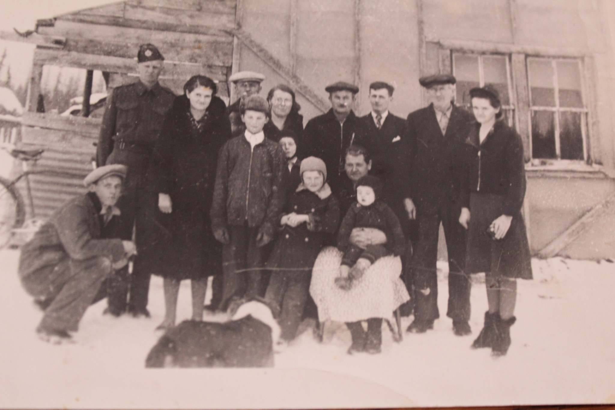 Family of Abraham Wiebe and Maria Janzen
